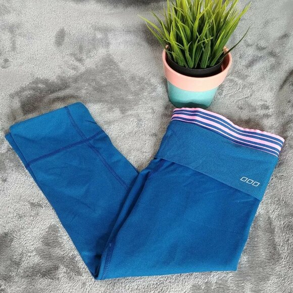 Lorna Jane Blue Leggings size M - Picture 1 of 9